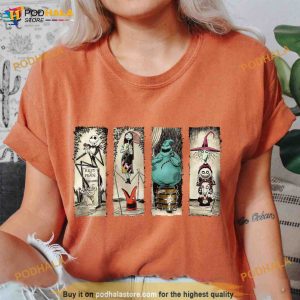 Haunted Mansion Nightmare Before Christmas Comfort Colors Shirt Disneyland Party 2023 Tee 3