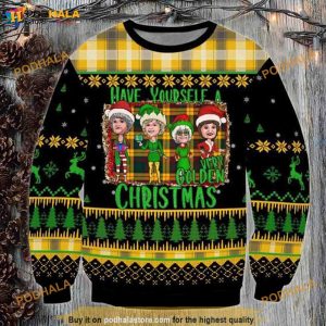 Have Youself A Very Golden Chirstmas Christmas Funny Ugly Sweater