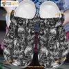 Hear No Evil Skull Shoes Crazy Skull Death Ghost Halloween Crocs