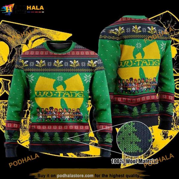 Hip-Hop Band Love Woolen Funny Ugly Sweater, Christmas Funny Ugly Sweater