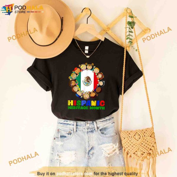 Hispanic Heritage Month Kids Girls Boys Toddlers Latino Shirt