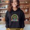 Hispanic Heritage Month Latino Countries Flags Rainbow Women Shirt