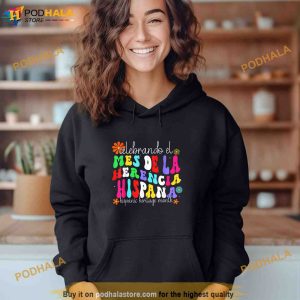 Hispanic Heritage Month Mes De La Herencia Hispana Groovy Shirt 2