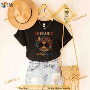 Hispanic Heritage Month Proud Hispanic Girl Women Shirt 2