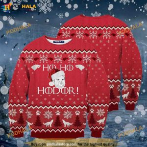 Ho! Ho! Hodor! Christmas Christmas 3D Funny Ugly Sweater, Great Gift For Christmas
