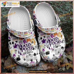Hocus Pocus Clog Shoes Halloween Crocs, Halloween Gift Ideas