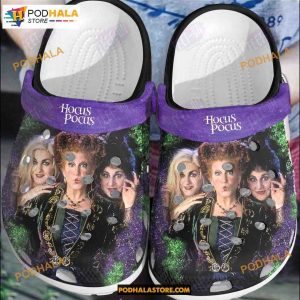 Hocus Pocus Halloween Crocband Clogs, Halloween Gift Ideas