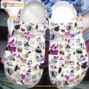Hocus Pocus Halloween Witch Clogs Shoes, Halloween Gift Ideas