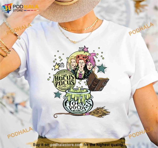 Hocus Pocus Sisters Comfort Colors Tee, Halloween Hocus Pocus Shirt