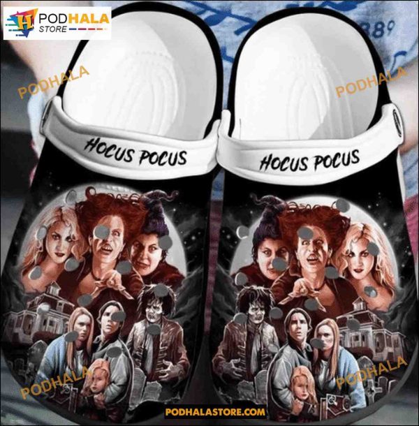 Hocus Pocus Unisex Classic Clog Shoes Halloween Crocs