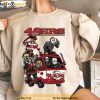 Horror Characters San Francisco 49ers Halloween Sweatshirt, Football Fan Gifts