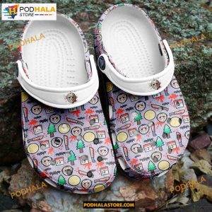 Horror Face Friday 13Th Crocband Clogs Halloween Crocs