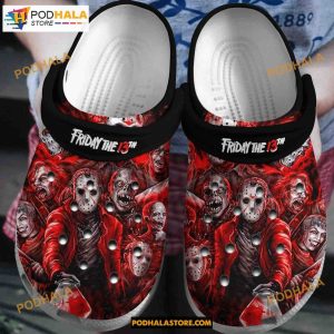 Horror Jason Voorhees Classic Clog Shoes Halloween Crocs