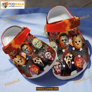 Horror Movie Characters Crocband Clogs Halloween Crocs
