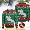 Horse Oh What Fun It Is To Ride Horse Christmas Green Red 3D Funny Ugly Sweater