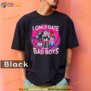 I Only Date Bad Boys Comfort Colors Shirt 2