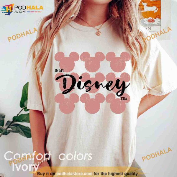 In My Disney Era Comfort Colors Shirt – Vintage Mickey Trip World
