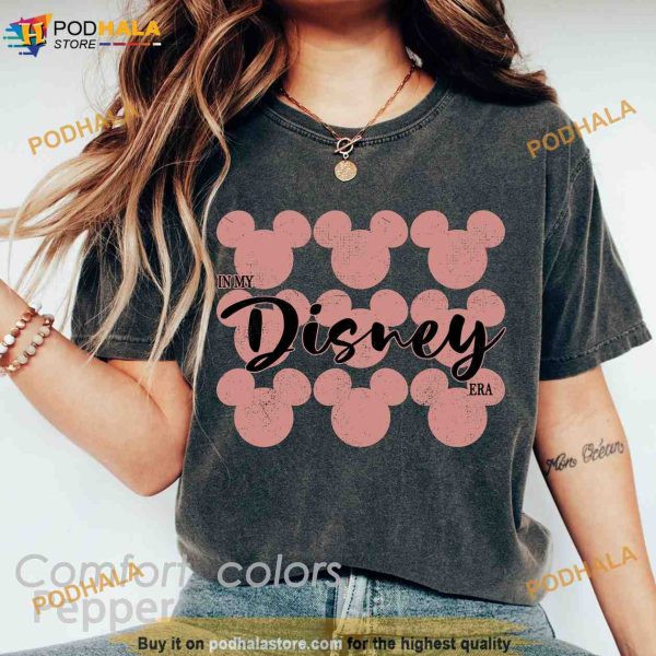 In My Disney Era Comfort Colors Shirt – Vintage Mickey Trip World