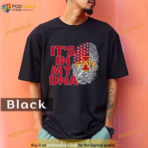 Iowa State Cyclones Football 2023 It's In My DNA Comfort Colors Shirt 1