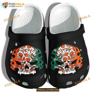 Irish Skulls Halloween Crocs For Halloween 2023 Gift For Boy Girl