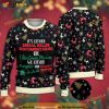 Its Either Serial Killer Documentaries 3D Funny Ugly Sweater, Funny Family Gift Ideas