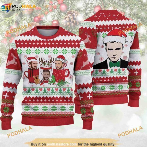 J.TimberlakeLove Christmas Funny Ugly Sweater, Xmas Gift Ideas