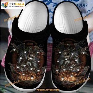 Jack Skellington Disney Cartoon Adults Clog Shoes Halloween Crocs