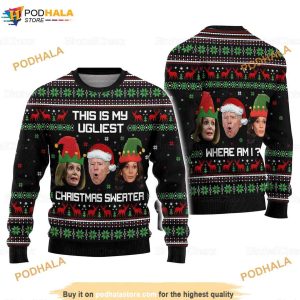 Joe Biden Christmas Funny Ugly Sweater