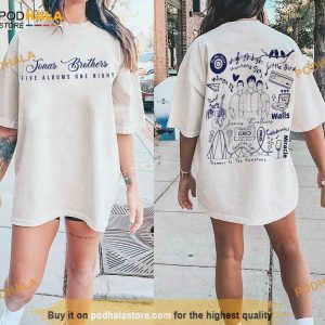 Jonas Brothers Double Sided Crewneck Sweatshirt Jonas Brothers Tour 2023 Shirt 2