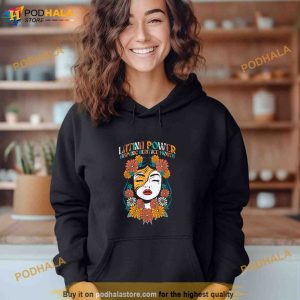 Latina Power Hispanic Heritage Month Retro Vintage Women Shirt 2