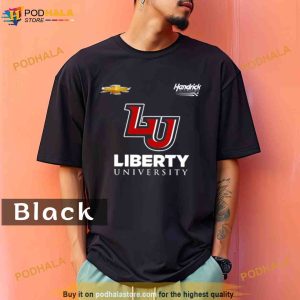 Liberty University Heather Hendrick Motorsports Comfort Colors Shirt 1