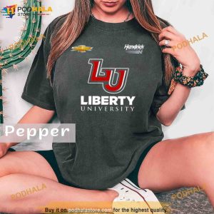 Liberty University Heather Hendrick Motorsports Comfort Colors Shirt 2