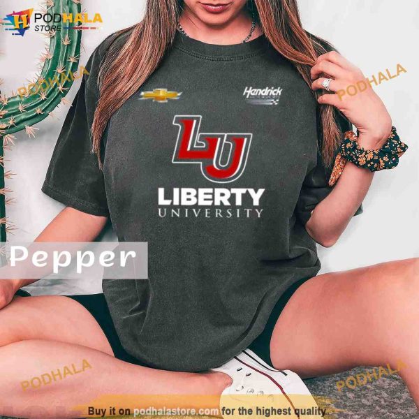 Liberty University Heather Hendrick Motorsports Comfort Colors Shirt