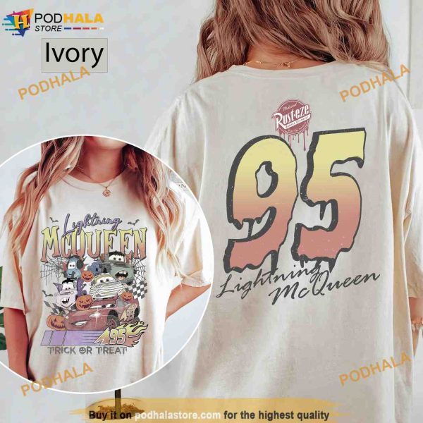 Lightning Mcqueen Halloween Shirt – Disney Cars Party Disneyland