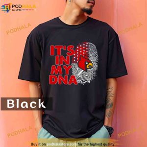 Louisville Cardinals Football 2023 It's In My DNA Comfort Colors Shirt 2