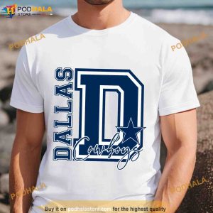 Mens Dallas Cowboy Shirt, Dallas Shirt, Football Season Shirt, Football Fan Gift