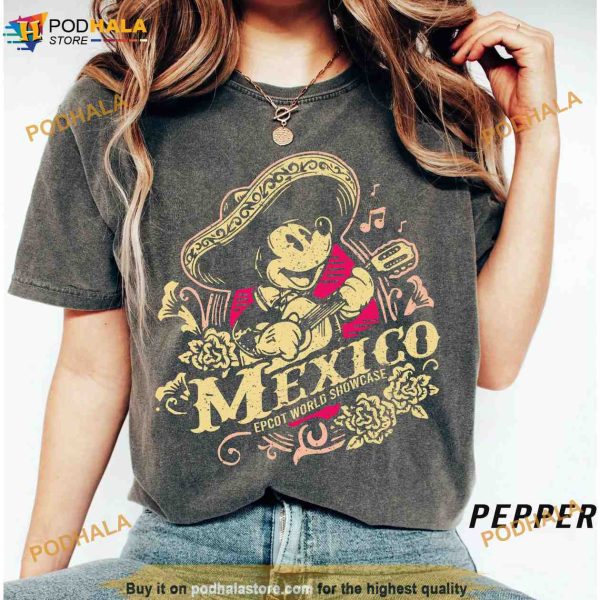 Mexico Mickey Minnie Shirt, Disney Cinco De Mayo Shirt, Disneyland Mexican Fiesta Party Shirt