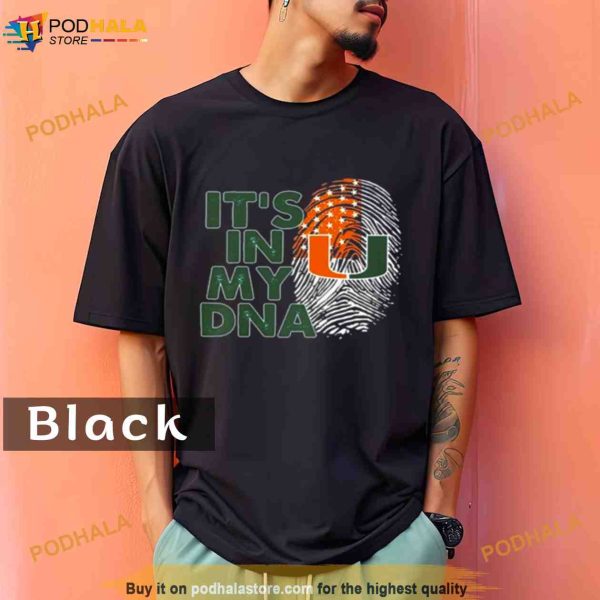 Miami Hurricanes Football 2023 It’s In My DNA Comfort Colors Shirt