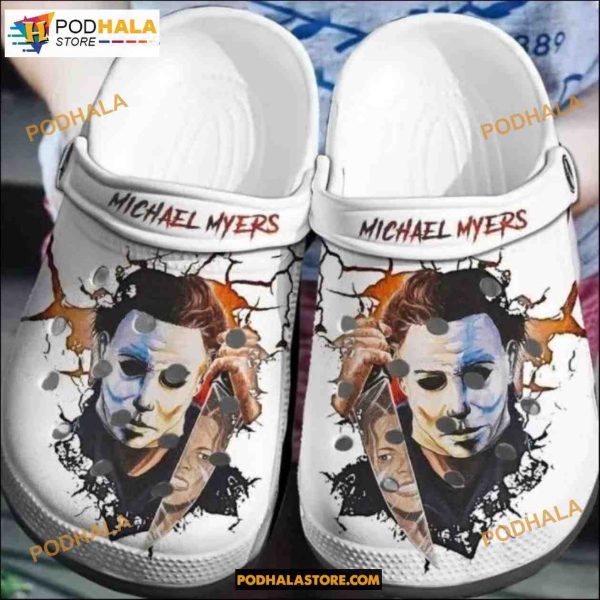Michael Myers Horror Film Adults Crocs Clog Shoes, Halloween Gift Ideas