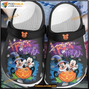 Mickey And Minnie Clog Shoes Halloween Crocs, Halloween Gift Ideas