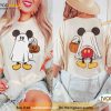 Mickey Ghost Disney Halloween Comfort Colors Shirt, Mickey's Not So Scary Tee