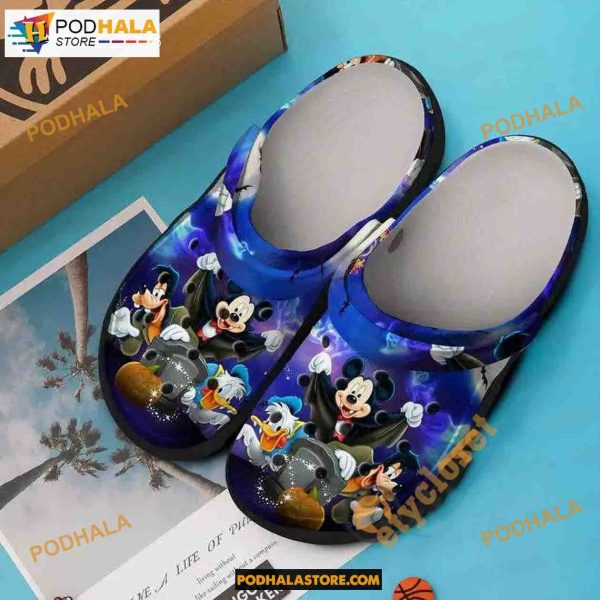Mickey Mouse And Friends Disney Adults Clog Shoes Halloween Crocs