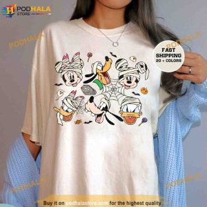 Mickey and Friends Halloween Comfort Colors Shirt Disney Halloween Shirt 2