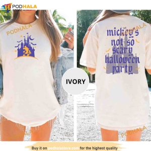 Mickeys Not So Scary Halloween Party Comfort Colors Shirt, Disney Halloween Shirt