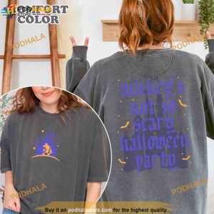 Mickeys Not So Scary Halloween Party Comfort Colors Shirt Disney Halloween Shirt 2