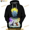 Naruto And Sasuke Final Battle Naruto Anime All Over Print 3D Hoodie, Gifts For Naruto Lovers