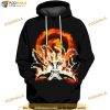 Naruto Uzumaki Hokage Naruto Anime All Over Print 3D Hoodie, Gifts For Naruto Lovers