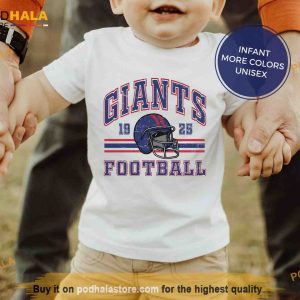 New York Giants Football Ny Giants Youth Shirt