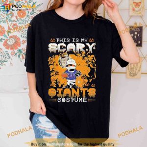 New York Giants Halloween Scary Costume Shirt Mens Giants T Shirt Womens Apparel 2