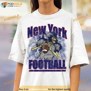 New York Giants skeleton Sweatshirt Crewneck New York Giants Football Apparel 2